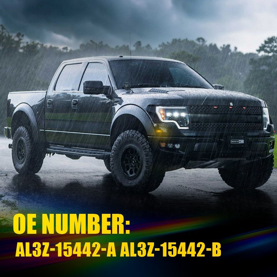 Fender Light For 2010-14 Ford F-150 F150 Raptor LED Side Marker Light ...