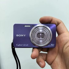 SONY Cyber-shot DSC-W570 Purple Digital Camera 5x Optical Zoom 16.1 MP English