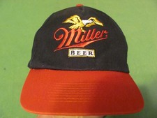 Vintage Miller Beer Eagle Logo Adjustable Snapback Baseball Hat/Cap