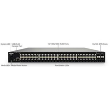 Adtran 17101568PF2 52 Port Managed Gigabit PoE Switch
