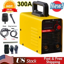 300A Stick Welder, 110V Portable ARC Welding Machine with Digital Display IGBT