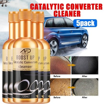 5Pack Boost Up Vehicle Engine Catalytic Converter Cleaner 3 Way Catalyst Cleaner