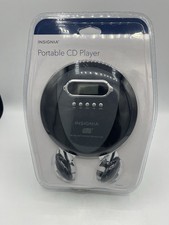 Insignia Portable CD Player NS-P4112 60s Anti Shock Protection x Headphones