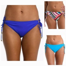 La Blanca Adjustable Loop Side Tie Hipster Swim Bottoms, Size/ Color