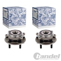 2X Ackoja RADLAGER-SATZ Vorne Links+Rechts Passend FüR Mazda 3 CX-3