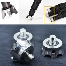 3pcs 3/8" Stainless Steel Tripod Rock Feet Spike For Gitzo GT1531/RRS/Benro/FLM