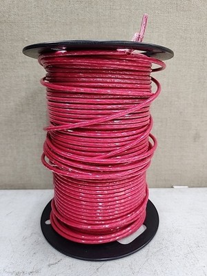 NEW Southwire Building Wire 10 AWG Wire Size Red 500FT 4W009 600V