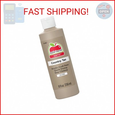 Apple Barrel Acrylic Paint in Assorted Colors (8 oz), K2608 Country Tan- Pack of