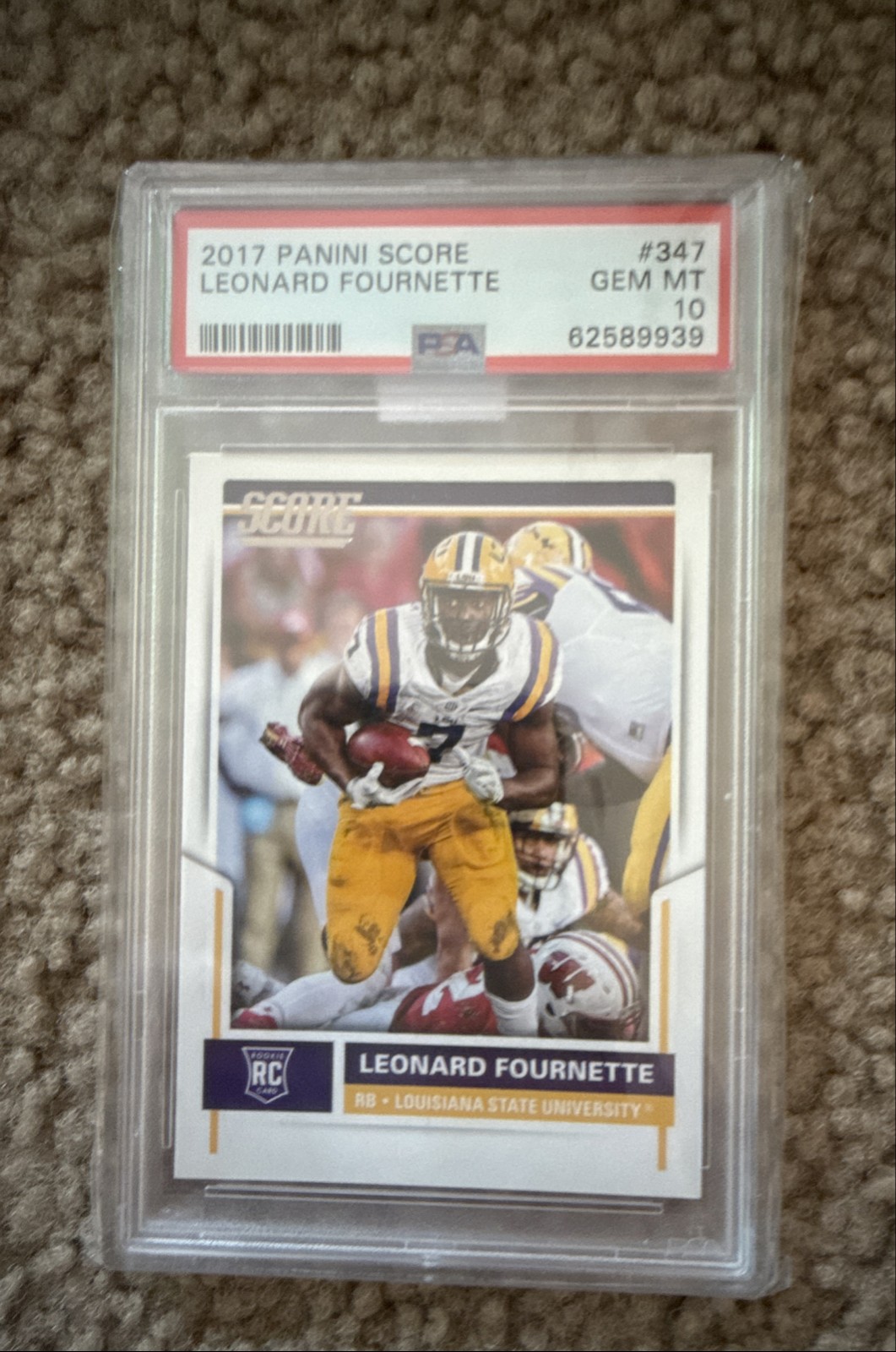 2017 Score - Rookies Leonard Fournette #347 (RC)