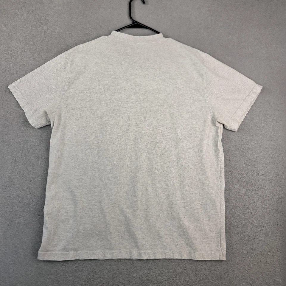 Camisa Dickies Para Hombres XL Gris Brezo Bolsillo Cuello Redondo Ropa de Trabajo Camiseta Algodón Foto 2 de 4