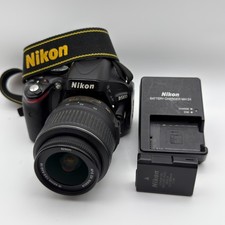 Nikon D5100 DSLR Digital Camera Working w/ AF-S Nikkor 18-55mm F/3.5-5.6 VR Lens