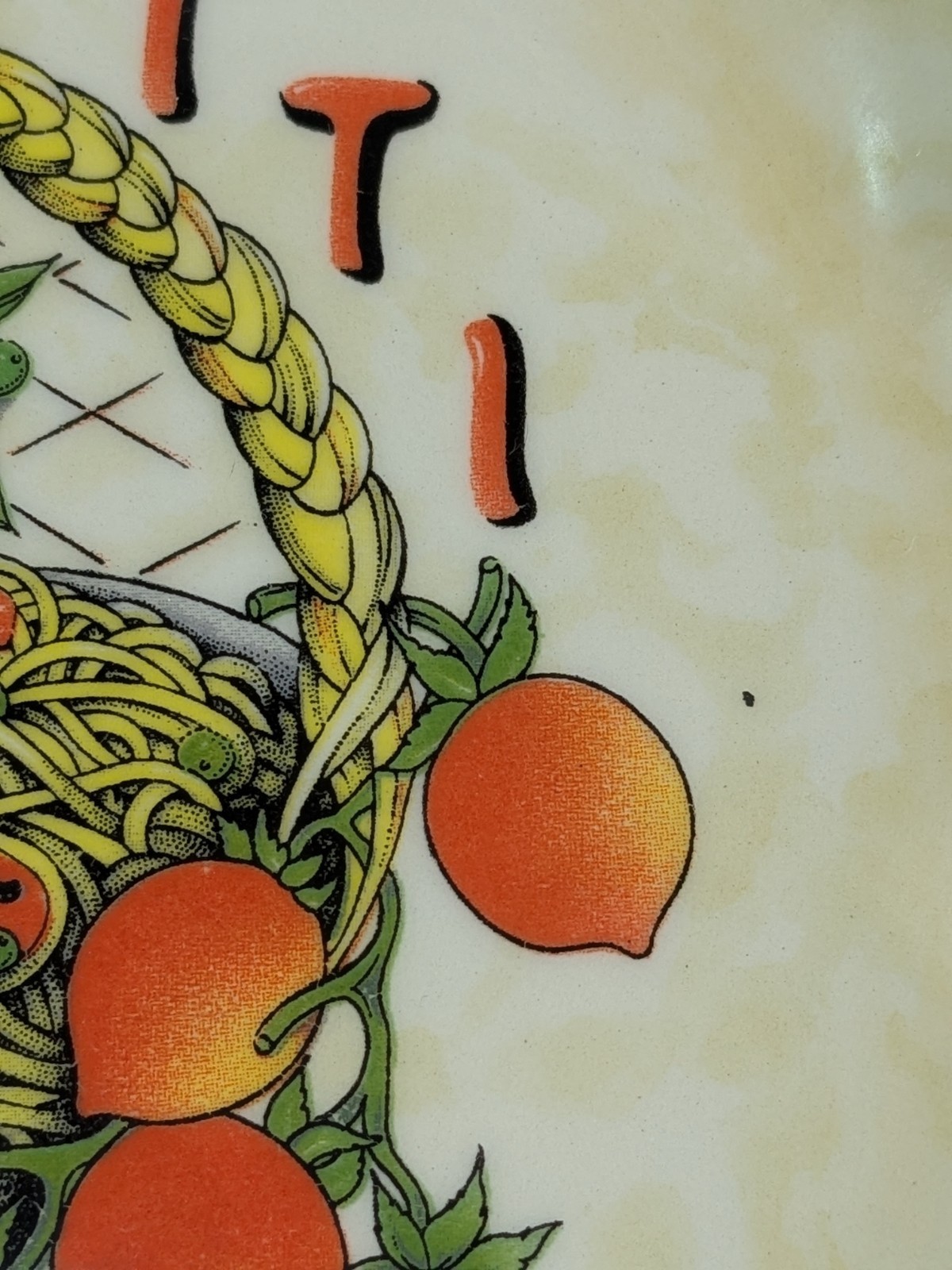 Himark 8” Spaghetti Ceramic Pasta Bowl Made In Italy Replacement Bowl 