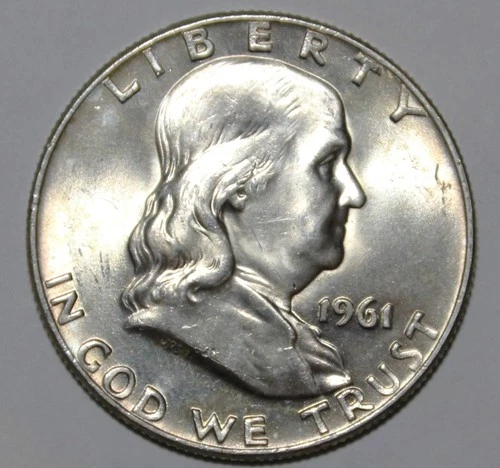 1961-D Franklin Half Dollar - BU - #8940D