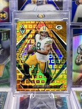 2024 Phoenix Gold Numbered /10 Pandora Prizm SSP Josh Jacobs Green Bay Packers