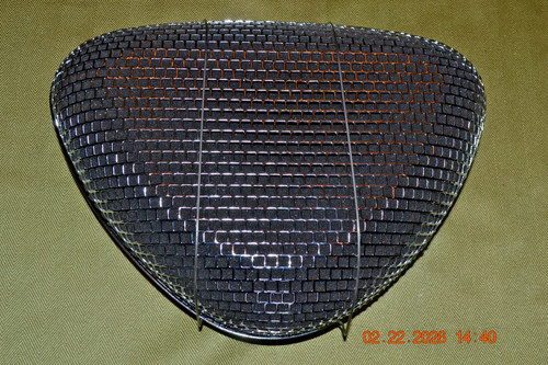 11 1/2" L x 8 1/2" W Superflow Triangular Chrome Air Cleaner