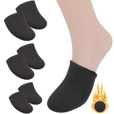 3mm Neoprene Toe Warmers Black Feet Warmer Thermal Toe Cover For Skiing Cycling