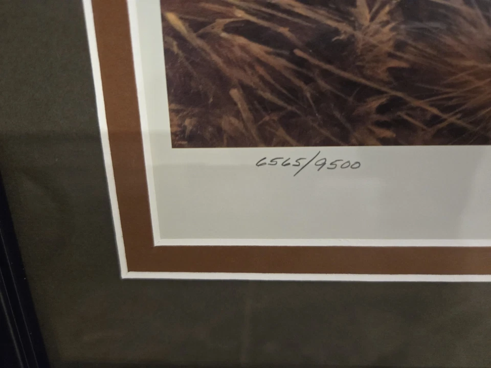 Terry Redlin-"Paciently Waiting" 24x36 NUEVO. Nunca expuesto y recién enmarcado Foto 2 de 4