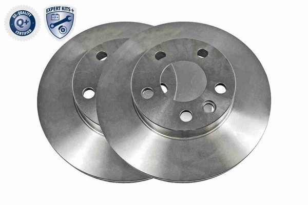 2X Bremsscheibe Vorne Vaico V10 80041 FÜR VW Bremsscheiben Scheibenbremse-image