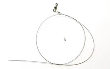 NWF Pre-Made 7 Strands Stainless Steel Camo Fishing Wire Leader W/Mini Sleeve~US