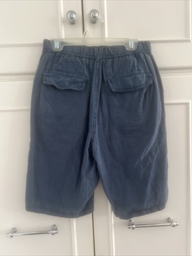 Zara Boys shorts 11-12 Linen Navy Shorts Kids Xl - Picture 7 of 20