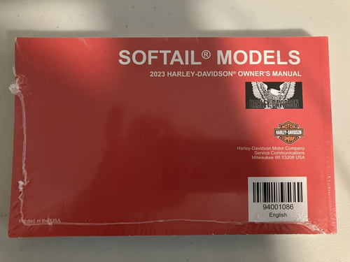 Harley Softail 2023 manual del propietario 94001086 - Imagen 2 de 2