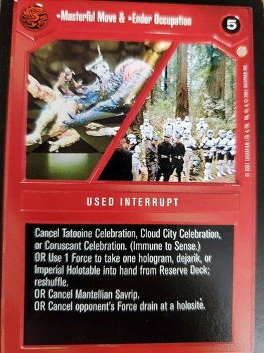 Decipher Star Wars CCG Coruscant SINGLES DE PRIMER NIVEL *Elige tu tarjeta* Como nuevo-como nuevo - Imagen 47 de 114