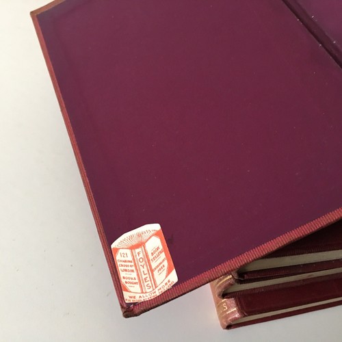 Antique Set Of 9 W M Thackeray Books Collins Clear Type Press Edition Books - Picture 10 of 14