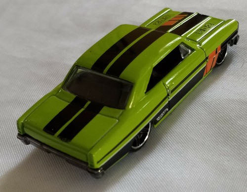 2006 HOT WHEELS '66 CHEVY NOVA 502. 1.64 LIME GREEN. New Other. - Picture 12 of 12