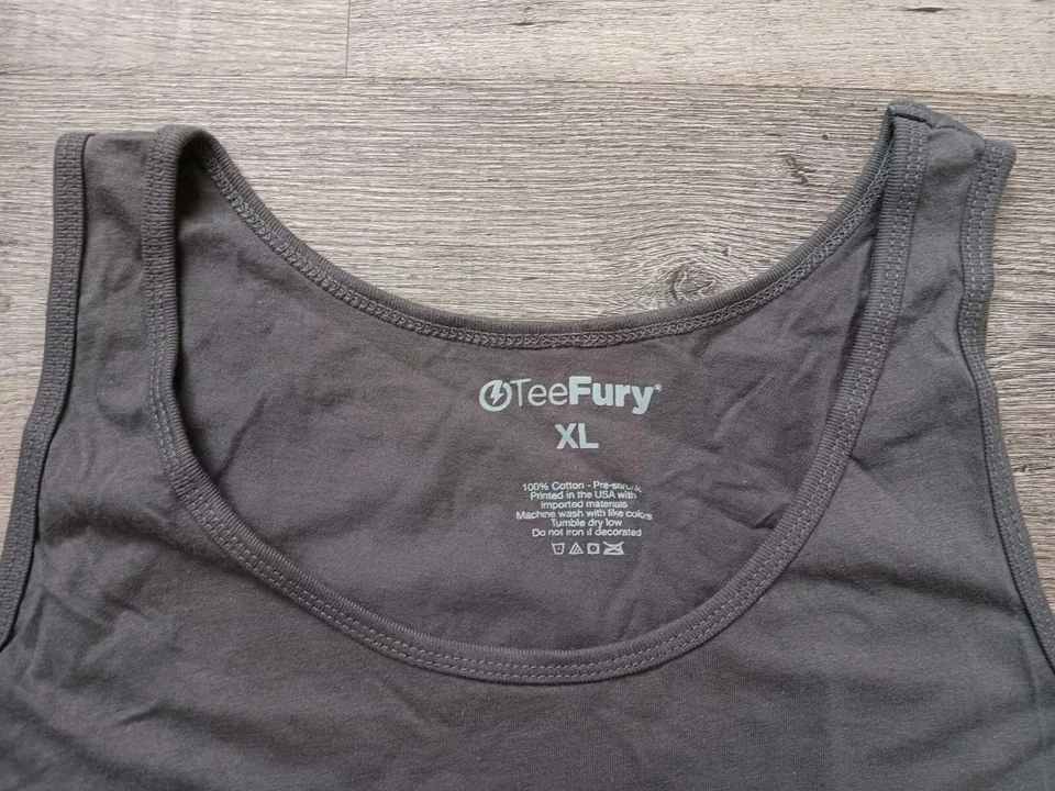 Топ безрукавка Kingdom Hearts 3 Riku серый размер XL футболка Fury Final Fantasy Keyblade Game - Изображение 3 из 4