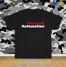 Rockwell Automation Logo Men's T-Shirt American Size T-Shirt