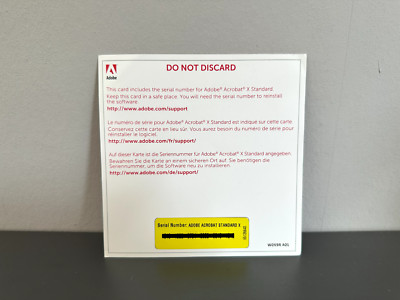 Adobe Acrobat 10 Standard - Vollversion - für Windows, deutsch