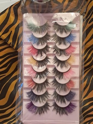 Tickle Me Color EyeLashes Sold One By One