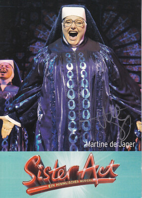 Autogramm - Martine de Jager (Musical - Sister Act) - Hamburg