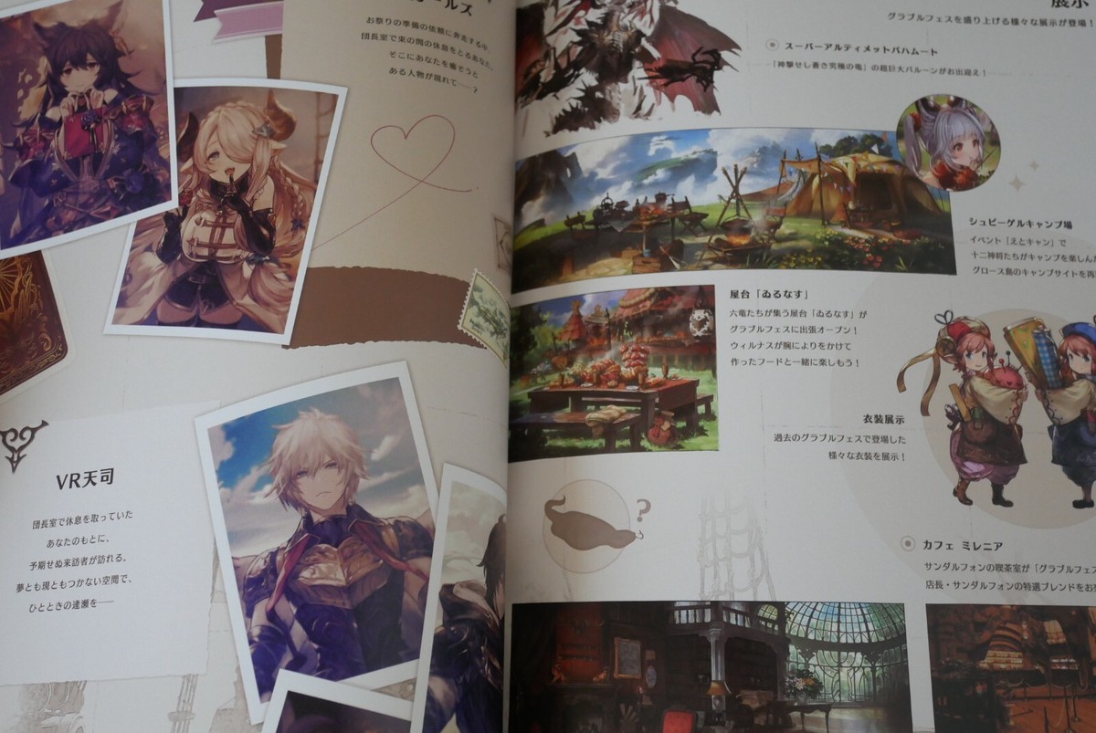 全巻セット GRANBLUE FANTASY FES 2023 & Art Book Set JAPAN GRANBLUE FANTASY FES 2022-2023 Pamphlet & Art Book Set