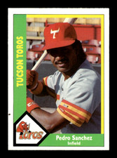 1990 CMC # 22 Pedro Sanchez Card (ML) Tuscon Toros Houston Astros