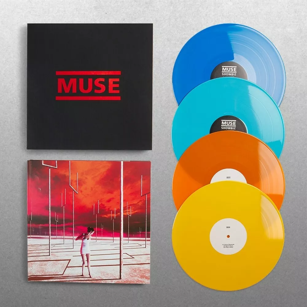 MUSE - ORIGIN OF MUSE BOX SET - 9x CD 4x LP VINYL - FACTORY SEALED SOLD OUT  RARE