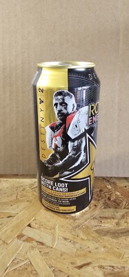 Destiny 2 Launch Rockstar Energy Can - Titan Version - Bottom Drained