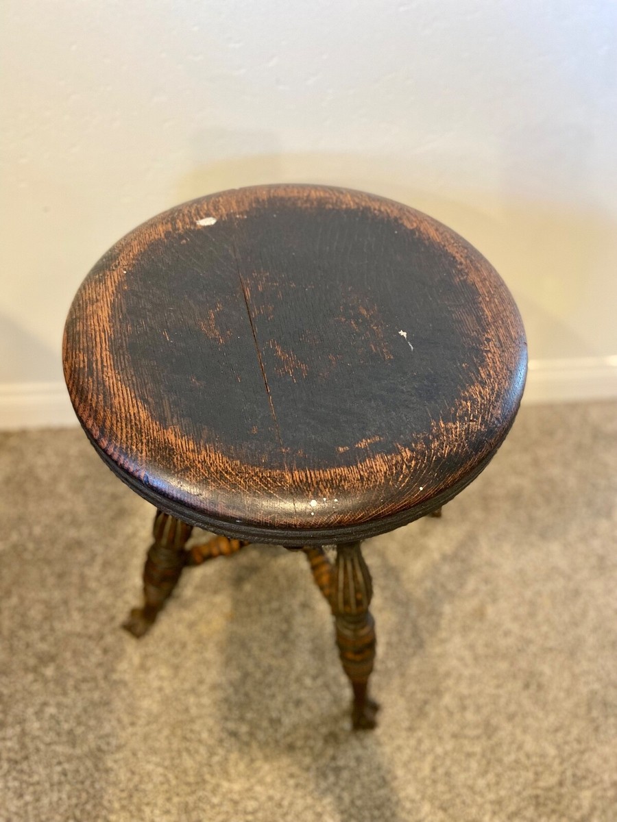 charles parker社製 クロウレッグのピアノスツール charles parker社製