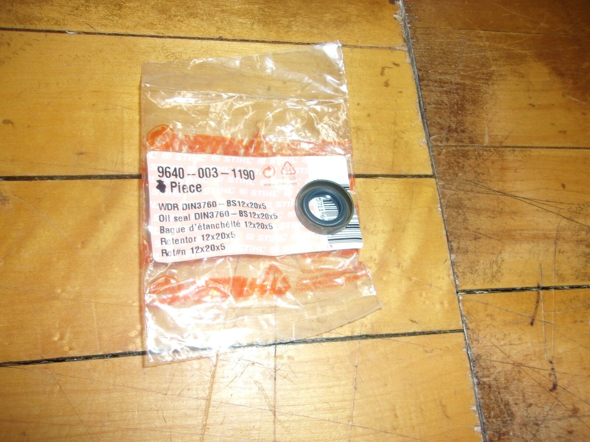 Stihl OEM Oil Seal 9640-003-1190 12x20x5 MS260 026 034 036 360 260