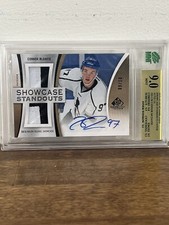 2019-20 Connor McDavid  SP Game Used Showcase Standouts Auto /10 #SS-CM 🔥🔥🔥
