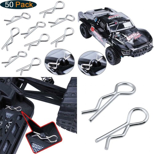 Hobbypark RC Car Body Clips Bent Springy R Pins for 1/5th 1/8th Scale