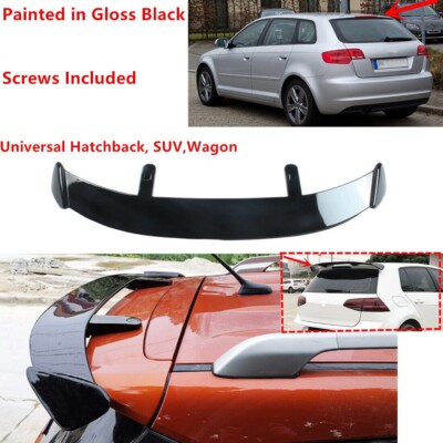 For AUDI A3 S3 06-2013 8P Hatchback Universal Rear Window Roof Spoiler Wing 51''