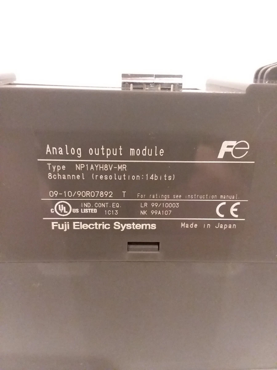 M27。NP1AXH8VG-MR アナログ入力モジュー ル 富士電機新品未使用 M27。NP1AXH8VG-MR アナログ入力モジュー ル 富士電機新品未使用