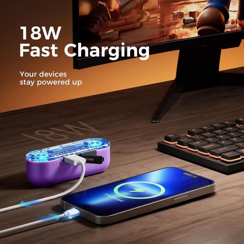 OCOOPA Magnetic 2 in 1 Rechargeable Electric Hand Warmers 10000mAh Gamer Heater - Picture 4 of 45