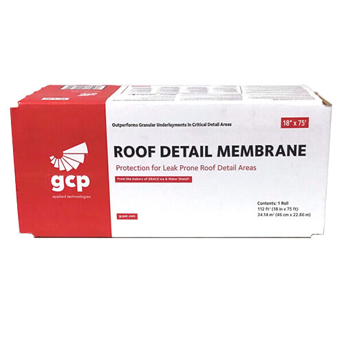 Grace Roof Detail Membrane Waterproofing Underlayment 18in X 50ft Roll ...