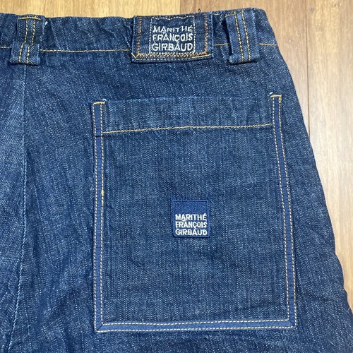 Girbaud Men Sz 38x33 Dark Blue Shuttle Tape Jean Y2K Pant Rare - Picture 8 of 11