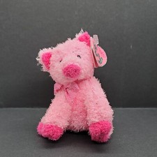 4" Silky the Pig Key Clip - TY Pinkys Beanie Baby d with Tags