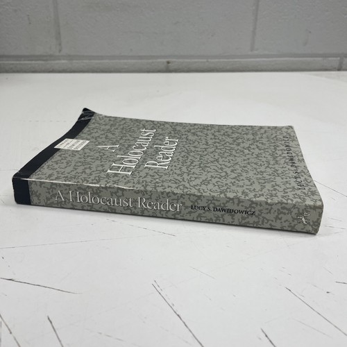 ORIGINAL Military War Book WW2 A Holocaust Reader Dawidowicz Jewish Studies L - Picture 2 of 17