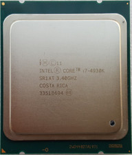 Intel Core i7-4930k CPU processor 12m cache 3.4ghz-3.90 GHz lga2011-