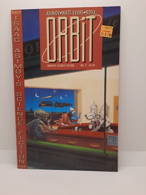 Orbit, Graphic Science Fiction No. 2, Isaac Asimov, Eclipse 1990, Ben Bova